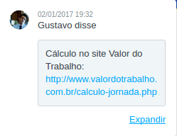 comentário